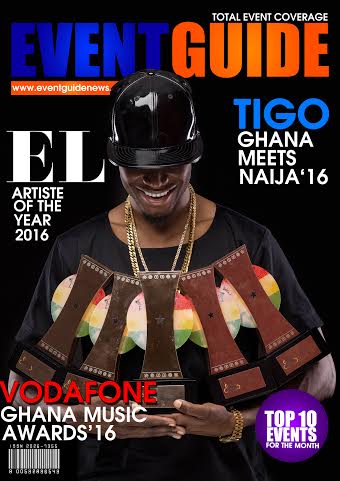 E.L Covers EventGuide Magaine's May Edition