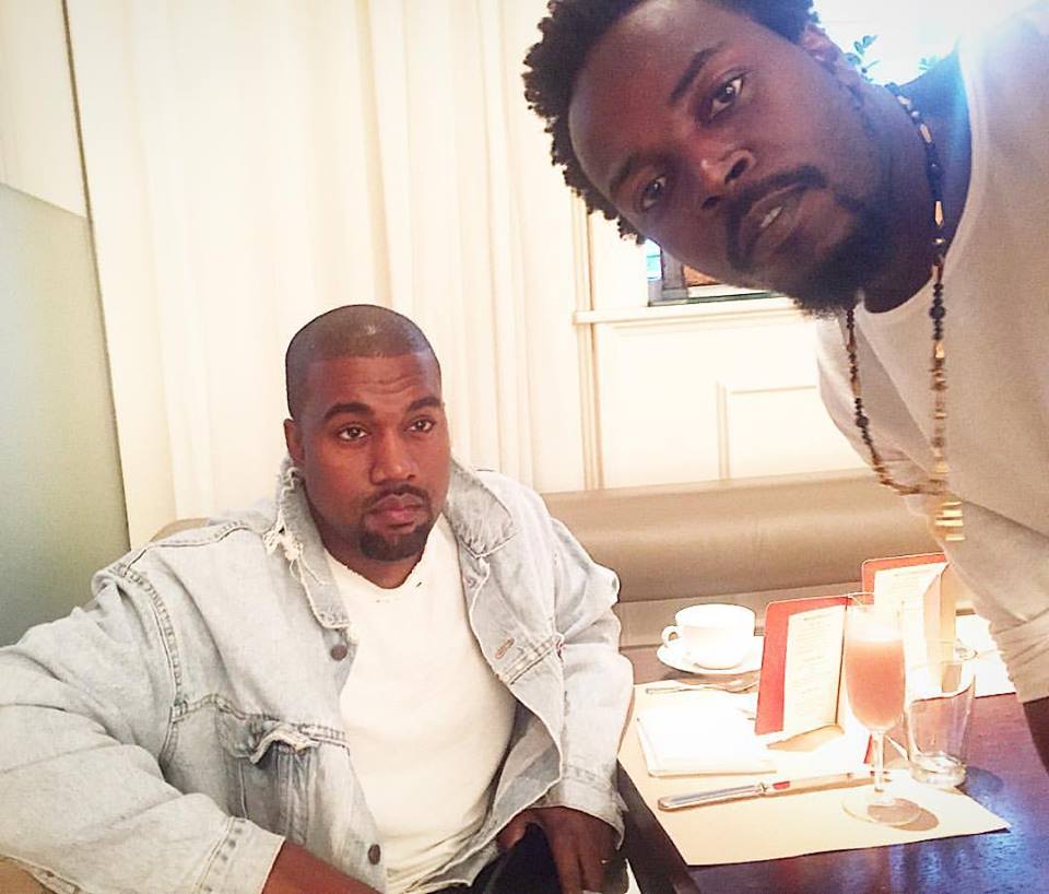 [PHOTO] Kwaw Kese Meets Kanye West