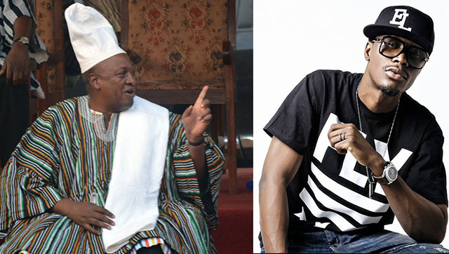 #DumsorMustStop: Ghanaian Rappers EL and C Real Mock John Mahama