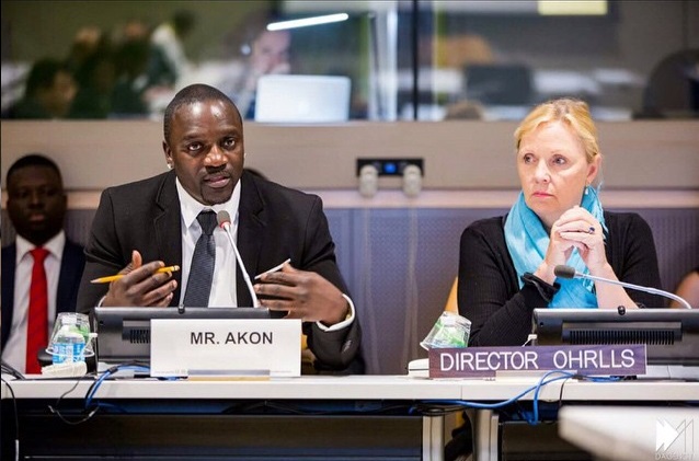 Singer, Akon, launches “Solar Academy” in Africa