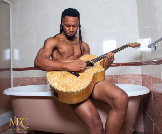 [PHOTOS] Nigerian Singer Flavour Goes Naked