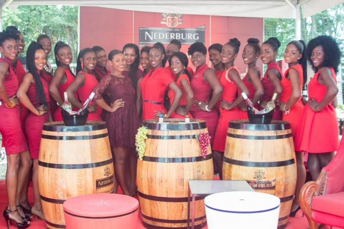 PHOTOS: Miss Ghana 2015 Contestants Attend Accra Premium Food Festivals