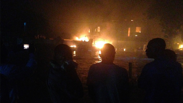 ACCRA FLOODS: Disaster! Many dead in fuel station fire 