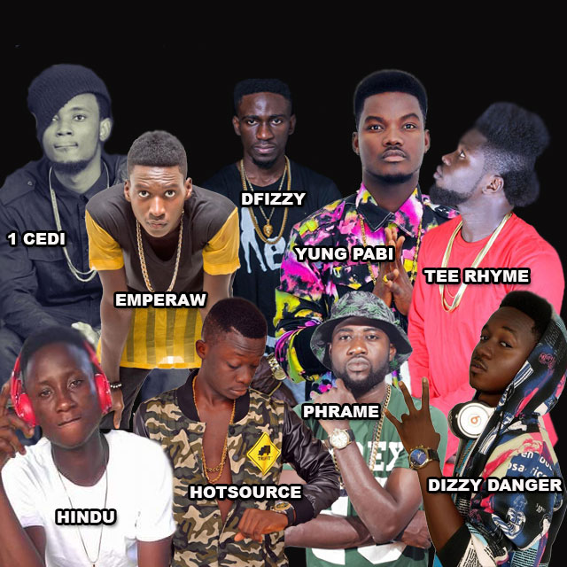 10 Listed Underground Rappers Ghanaian Should Pay Attention To In 2016 - by Blogger Nana Kesse