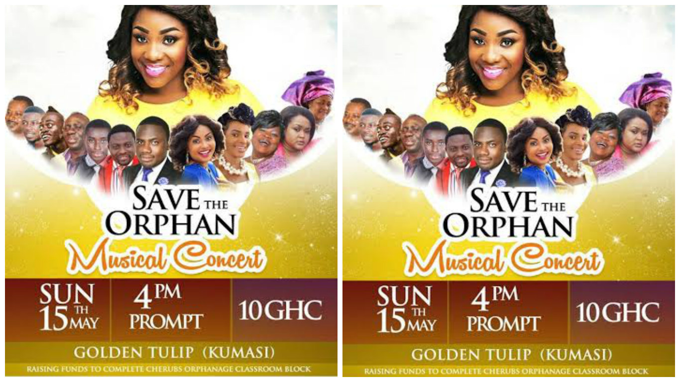 Nana Ama McBrown, Liwin, Kwaku Manu, More For Emelia Brobbey’s “SAVE THE ORPHAN” Musical Concert on May 15 @ Golden Tulip