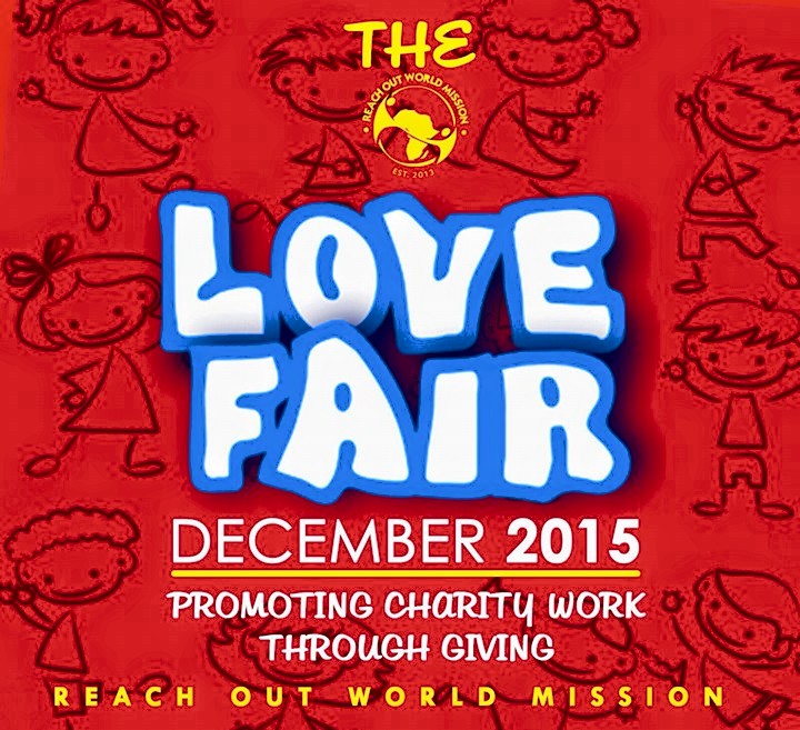 PRESS RELEASE: ReachOut World Mission to hold the 2nd edition of the 'Love Fair' in 12th December